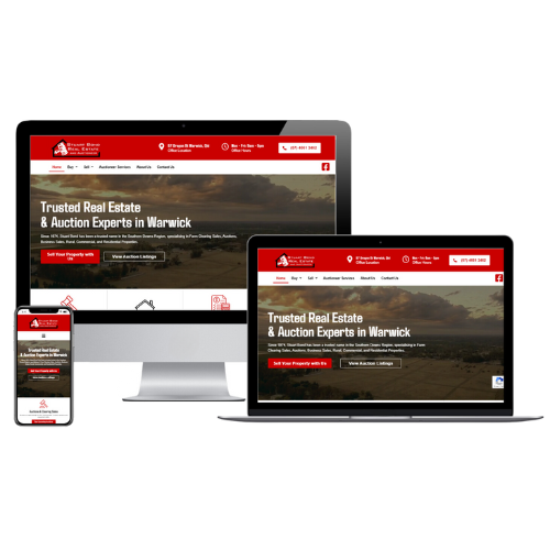 local website designer for real estate agents small businesses